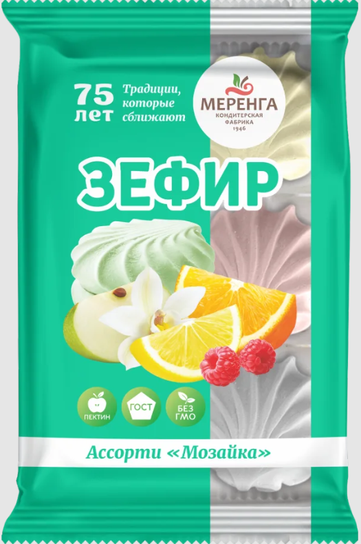  Меренга Зефир Мозайка, 270г  в Ярцеве